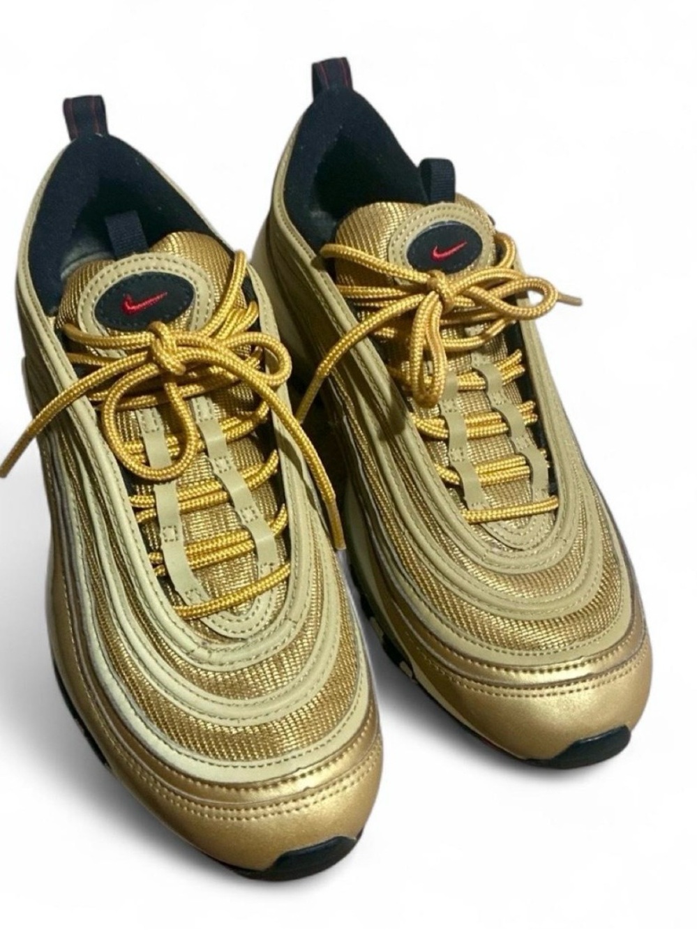 Nike Air Max 97 Sneakers in Gold